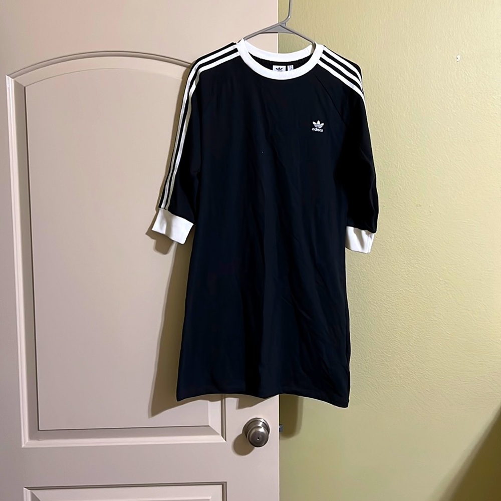 adidas Originals Black and White Dress